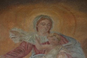 particolare della "Madonna della Cintura"