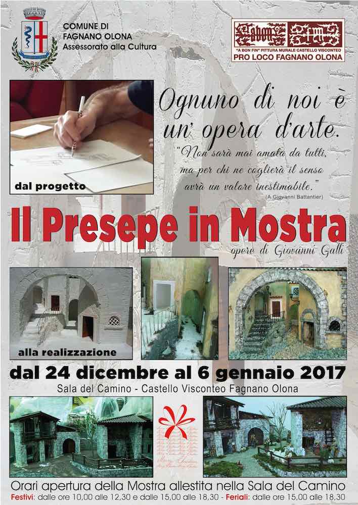 Il Presepe in Mostra – dal 24/12 al 6/01