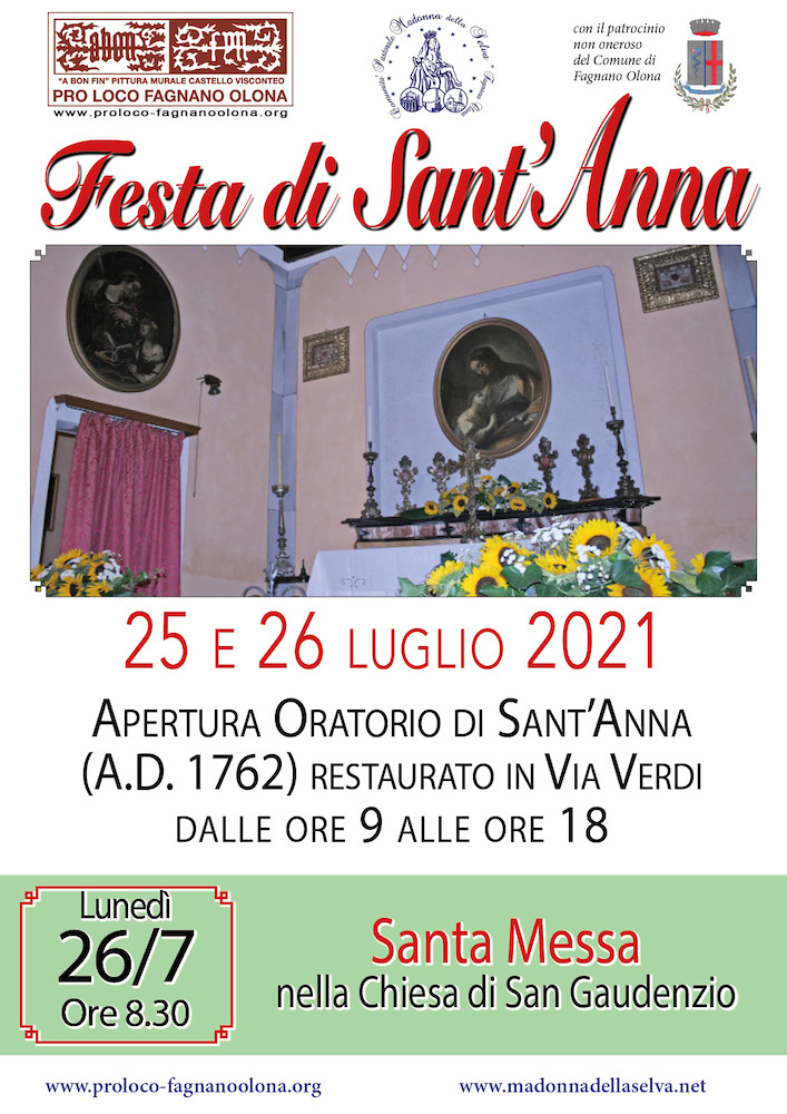 Festa di Sant’Anna 2021
