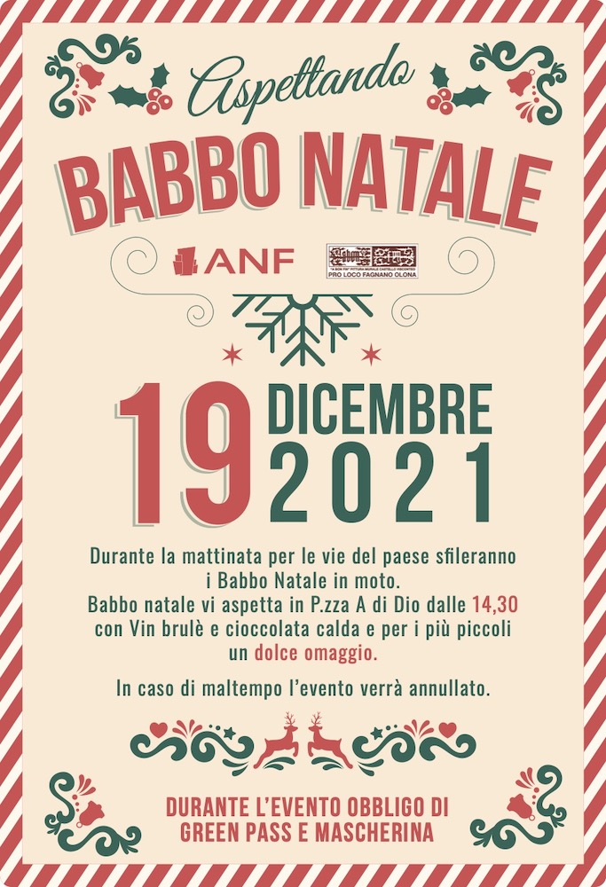 Aspettando Babbo Natale 2021