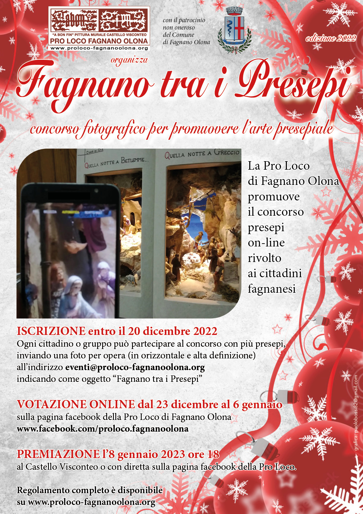 Partecipa a “Fagnano tra i Presepi” 2022