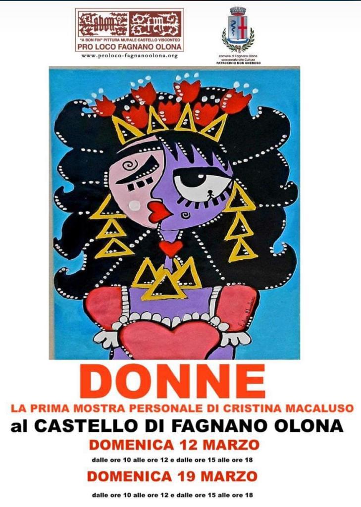 DONNE, mostra personale di Cristina Macaluso