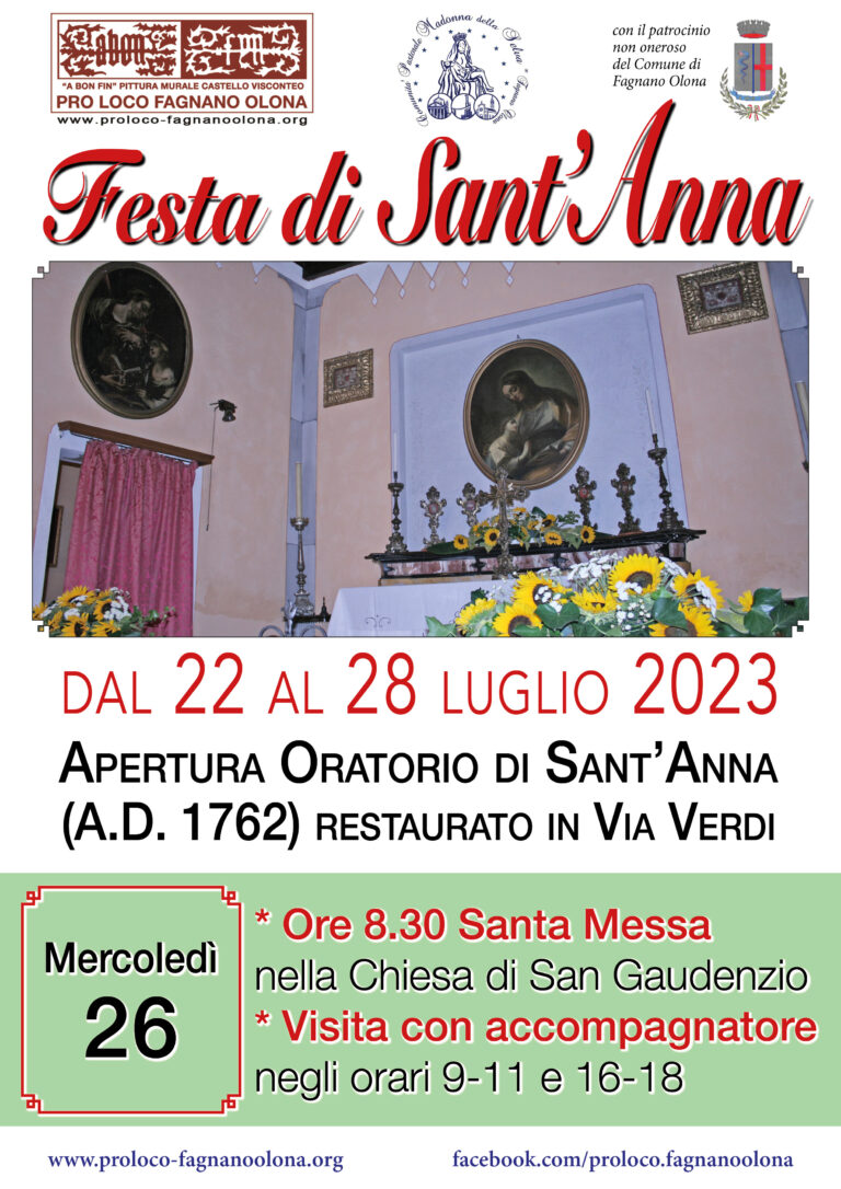 Festa di Sant’Anna 2023