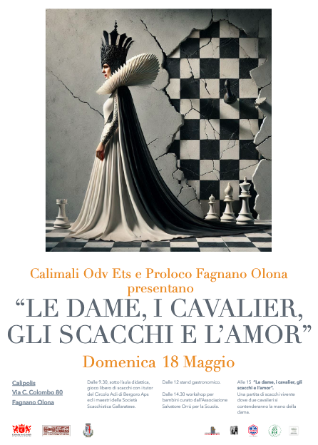 “Le dame, i cavalier, gli scacchi e l’amor”